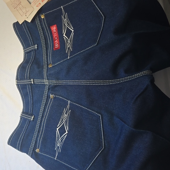 NWT Braxton Designer Jeans! "Vintage sz 14" Waist measures 30" - Picture 7 of 7